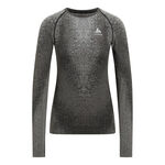 Abbigliamento Odlo Odlo Blackcomb Eco Big Logo Top Crew Neck Gilet Donna-Nero