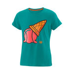 Abbigliamento Da Tennis Wilson Inverted Cone Tech Tee Girls