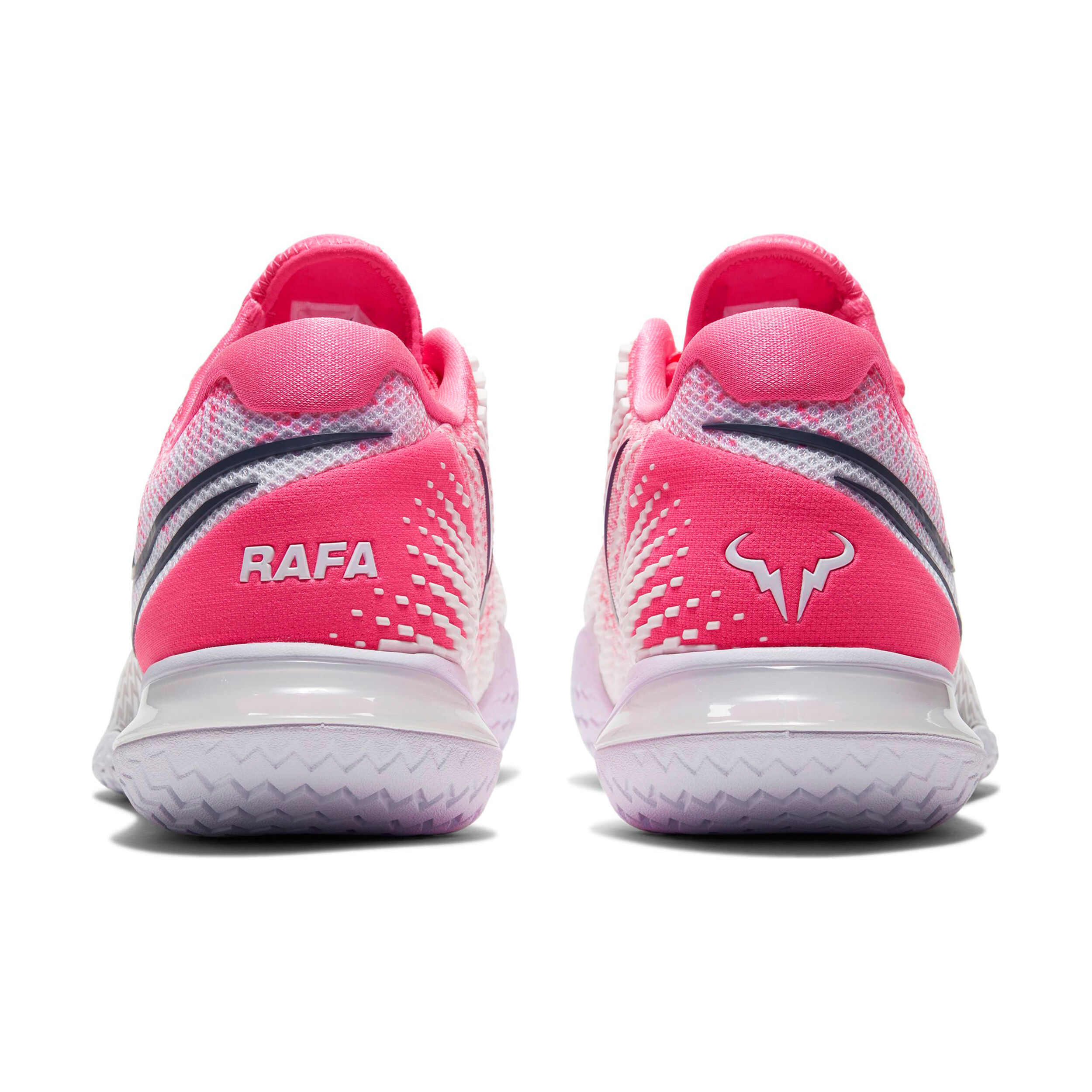 Rafael Nadal Air Zoom Vapor Cage 4 Scarpa Per Tutte Le Superfici Uomini Rosa Bianco