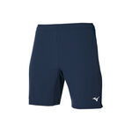 Abbigliamento da tennis Mizuno Mizuno Trad Pantaloncini Uomini-Blu Scuro