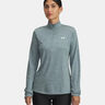 Tech 1/2 Zip-Twist Manica lunga Donna - bianco, 