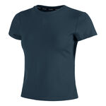Abbigliamento Nike Nike Court Dri-Fit Advantage Maglietta Donna-Blu Scuro,Blu Scuro