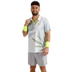 Abbigliamento da tennis BIDI BADU BIDI BADU Hey Laguna Polo Uomini-bianco, multicolore