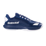 Scarpe da tennis Babolat Babolat Jet Tere 3 Premium Scarpa per tutte le superfici Uomini - blu scuro, bianco