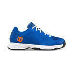 Scarpe da tennis Wilson Wilson Rush Pro Jr Scarpa per tutte le superfici Bambini-blu, arancione