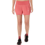 Abbigliamento ASICS ASICS Road 2in1 3.5in Pantaloncini Da Corsa Donna-Rosa,Rosa