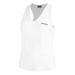 Abbigliamento da tennis HEAD HEAD Janet Canottiera Donna-bianco