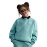 Club Fleece Oversized Crew Felpa Ragazze-Salvia