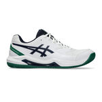 Scarpe da tennis ASICS ASICS Gel-Dedicate 8 Scarpa Per Terra Rossa Uomini-Bianco,Verde