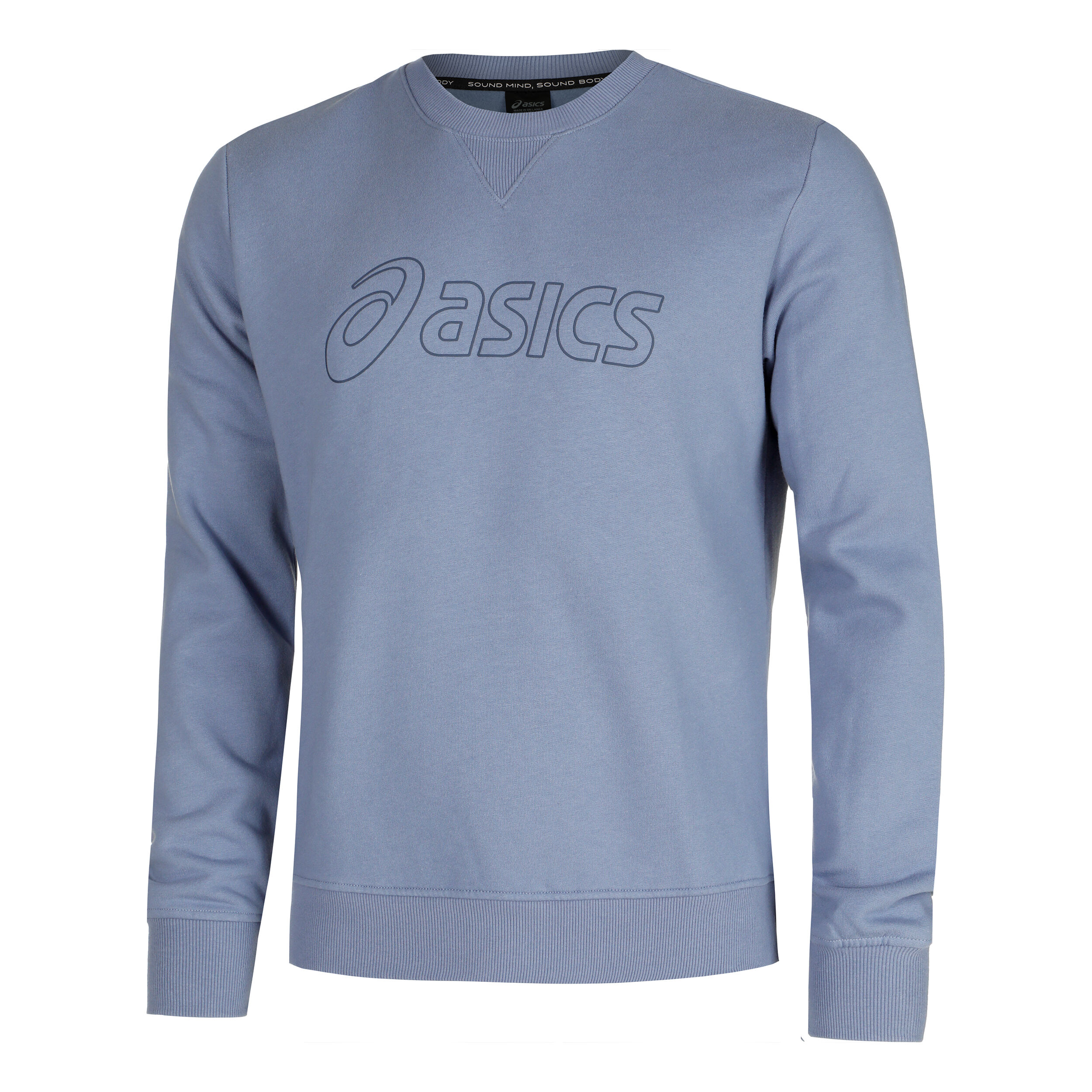 Felpa asics clearance uomo blu