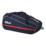 Borse Da Tennis Wilson 6PK TEAM RACKET BAG 2025 Navy