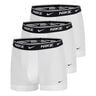 Essential Cotton Stretch Trunk Boxer - Confezione da 3 Uomini-bianco, bianco