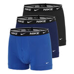 Abbigliamento Nike Nike Essential Cotton Stretch Trunk Boxer - Confezione da 3 Uomini-blu, blu