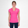 Crew V-Neck Maglietta Donna-Rosa