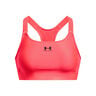 Heatgear High Reggiseni Sportivi Donna-Corallo