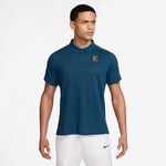 Abbigliamento da tennis Nike Nike Court Heritage Polo Uomini-Grigio-blu,Verde