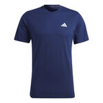 Abbigliamento adidas adidas Train Feelready Training Maglietta Uomini - blu scuro, 