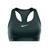 Swoosh Medium Reggiseni sportivi Donna - verde scuro, bianco