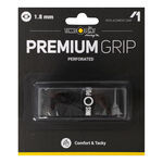 Grip Tennis-Point Tennis-Point Premium Grip Perforated Confezione Da 1-Nero
