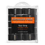Overgrip Signum Pro Signum Pro Tour Grip Confezione Da 10-Nero