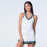 Abbigliamento Lucky in Love Lucky in Love Stripe Hype Canottiera Donna-Bianco,Multicolore