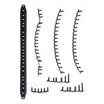 Accessori per racchette Babolat Babolat Pure Aero Rafa Origin Set Di Occhielli-Blu Scuro