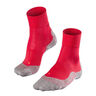 RU4 Endurance Calze da corsa Donna-rosso, grigio