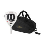 Confezione di racchette Padel Wilson Wilson Bela LS V3 Racchette da padel 