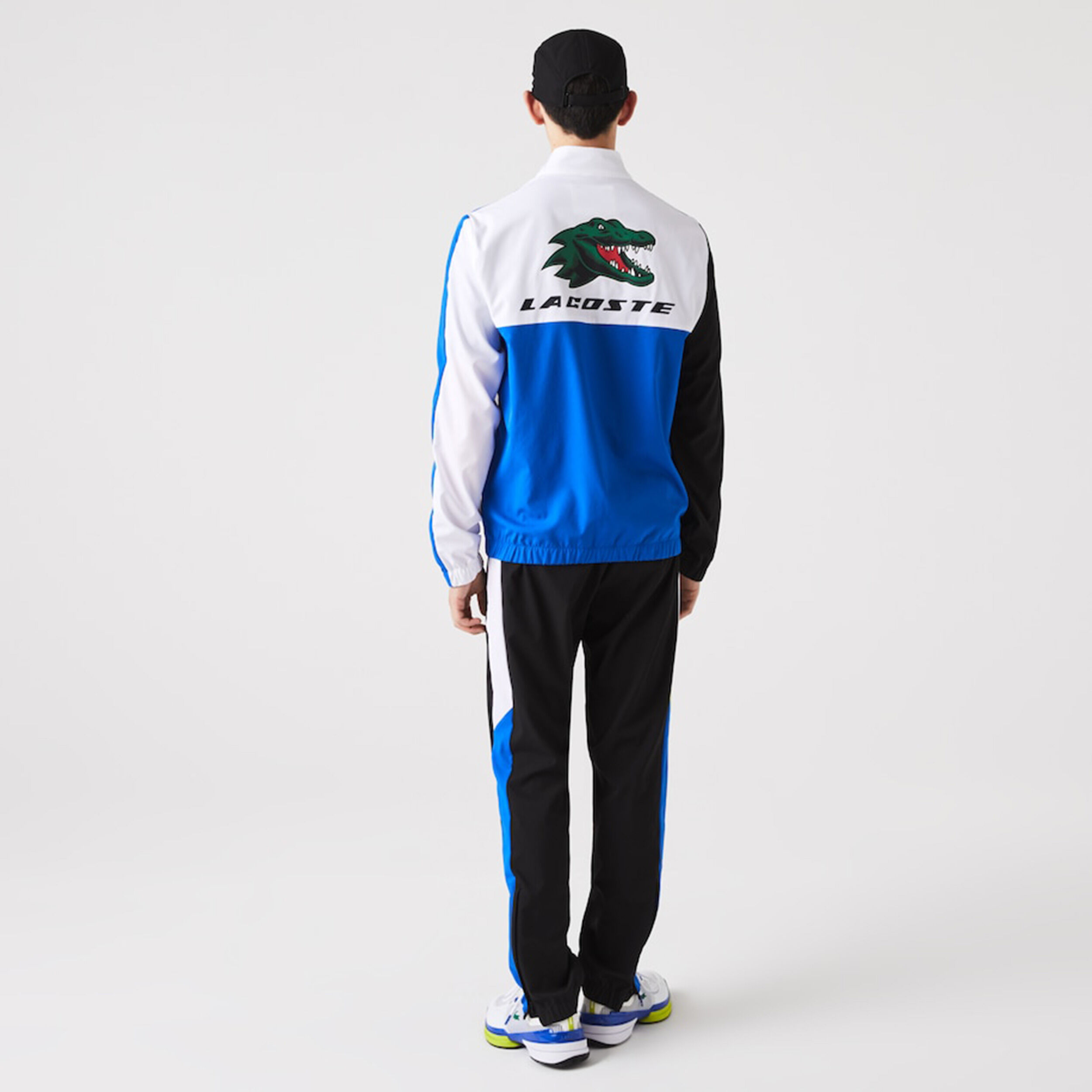 Buy Lacoste Tuta Da Allenamento Uomini Bianco Multicolore online Tennis Point CH
