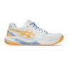 Gel-Dedicate 8 Scarpa Da Padel Donna-Bianco,Arancione