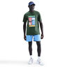 Court Dri-Fit Tee Court Maglietta Uomini - verde scuro, 