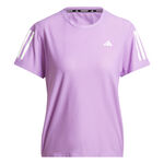 Abbigliamento adidas adidas Own the Run Camicia da corsa Donna - lilla, 