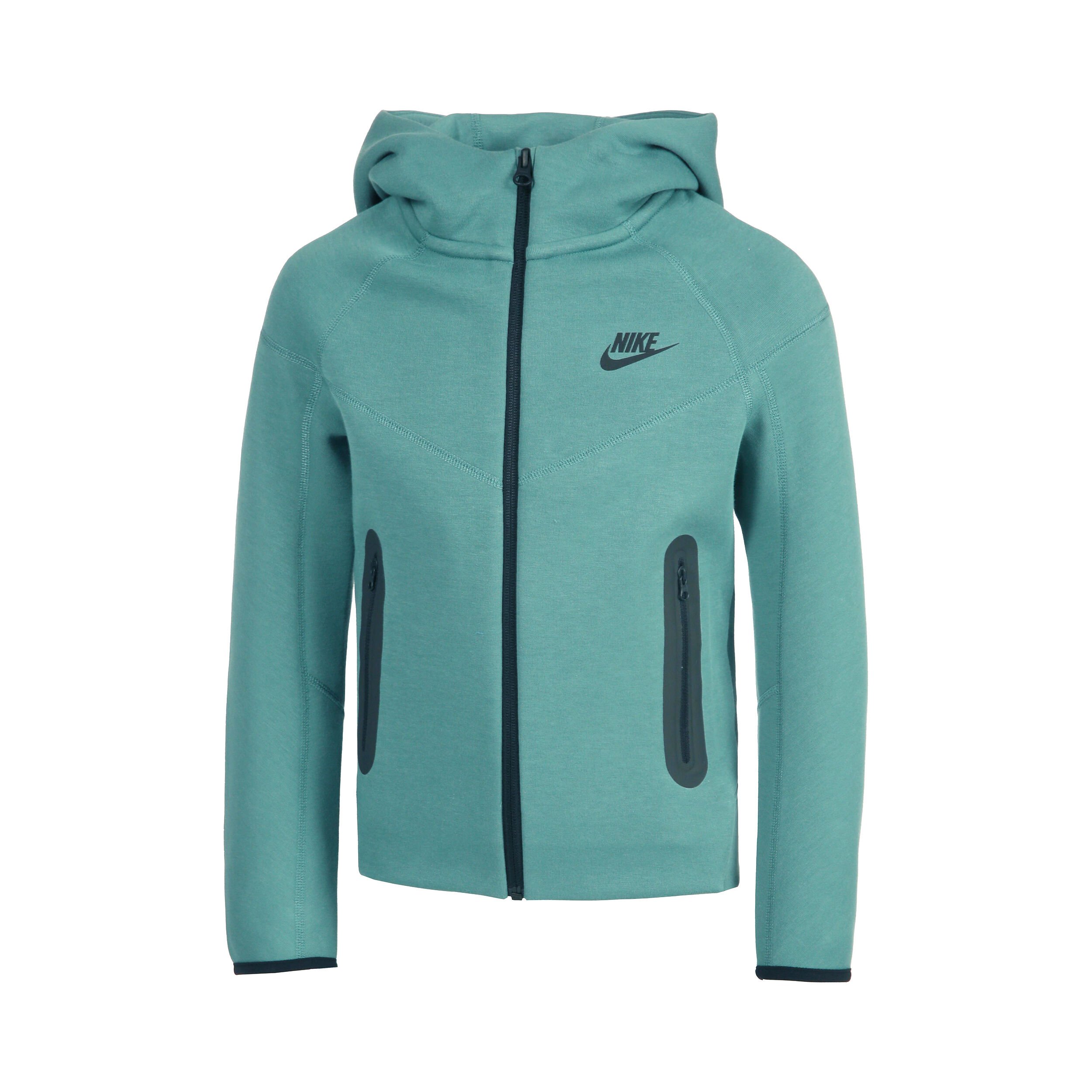 Felpa zip nike verde shop