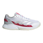Scarpe da padel adidas adidas Courtquick Scarpa Da Padel Donna-Bianco,Argento