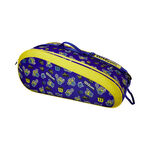 Wilson Wilson Team Minions V 3.0 Team Borsa Per Racchetta Da 6-Blu,Giallo