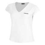 Abbigliamento da tennis HEAD HEAD Janet Maglietta Donna-bianco
