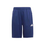 Abbigliamento adidas adidas Training Essentials 3 Stripes 8in Pantaloncini Bambini-Blu Scuro,Bianco