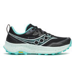 Scarpe da corsa Saucony Saucony Peregrine 16 GTX Scarpa da trail Donna-nero, blu chiaro