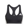 Adizero Medium Support Reggiseni sportivi Donna - nero, 