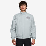 Abbigliamento Nike Nike Court Heritage Giacca da allenamento Uomini-grigio-blu