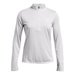 Abbigliamento Under Armour Under Armour Tech Half-Zip Twist Manica Lunga Donna-Grigio