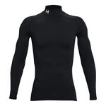Abbigliamento Under Armour Under Armour Coldgear Comp Mock Manica Lunga Uomini-Nero