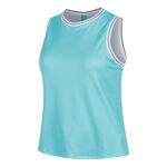Abbigliamento Lucky in Love Lucky in Love Rerun Tank Canottiera Donna-Turchese
