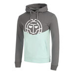 Abbigliamento Da Tennis BIDI BADU Lunis Lifestyle Hoody - dark grey/ mint