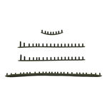 Accessori per racchette Tecnifibre Tecnifibre T-Fight TF-40 18/20 Khaki Set Di Occhielli-Nero