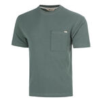 Abbigliamento da tennis Ellesse Ellesse Arizi Maglietta Uomini - verde scuro