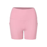 Abbigliamento Nike Nike Court Dri-Fit Ball Pantaloncino Attillato Donna-Rosa,Bianco