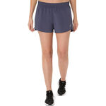 Abbigliamento ASICS ASICS Core 4in Pantaloncini Da Corsa Donna-Grigio-blu