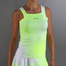 Breeze Canottiera Donna-Giallo Neon,Bianco