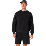 Abbigliamento ASICS ASICS Track Club Heritage Camicia da corsa Unisex-nero